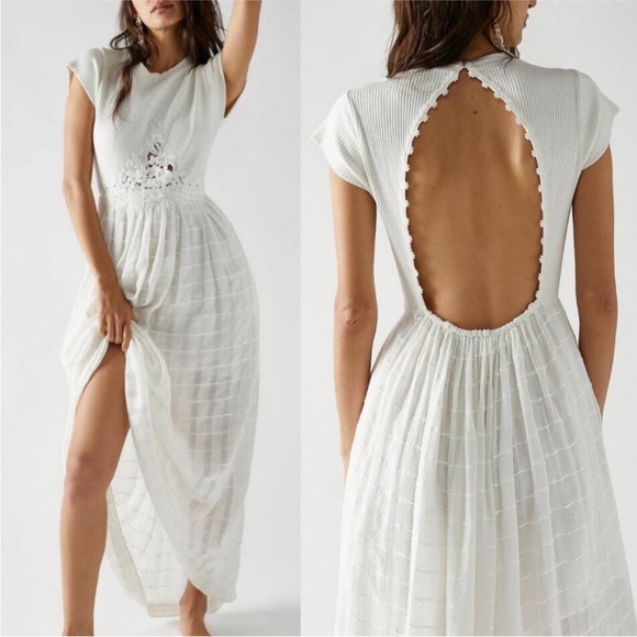 Free people Dresses & Skirts - Free People Serenity Maxi Dress Sz L